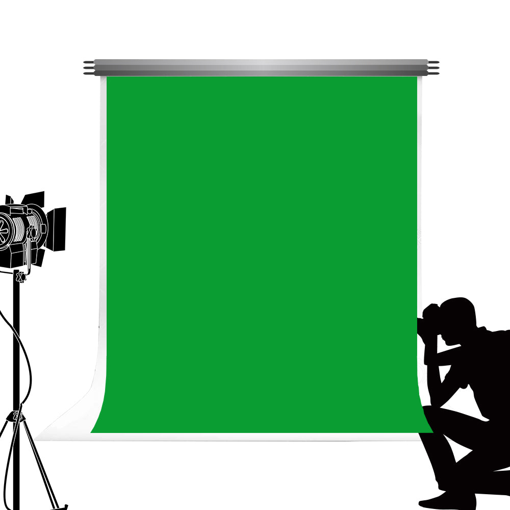 Kate Green Solid Photography Fabric Backdrop