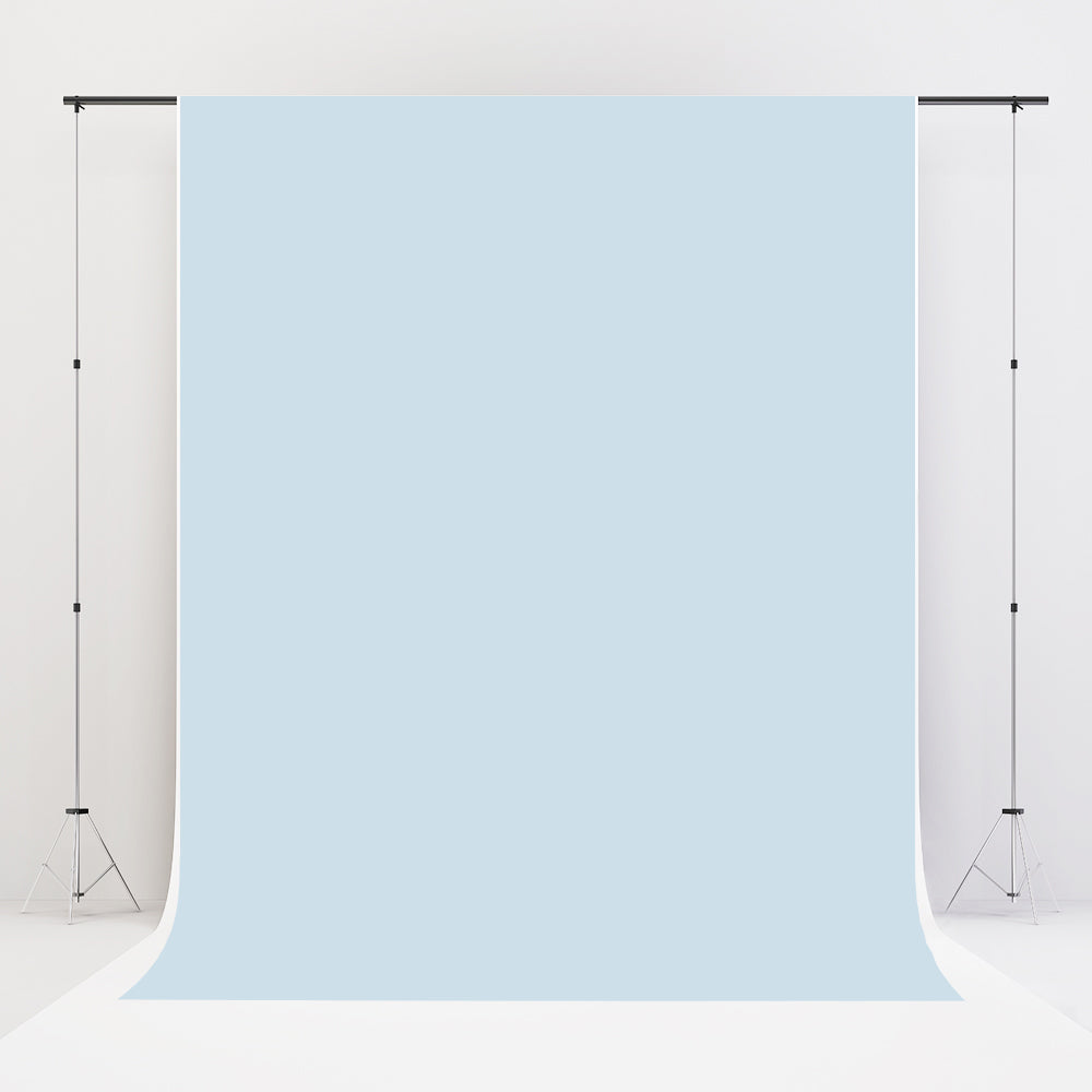 Kate Light blue solid color cloth Microfiber Backdrop for Photography