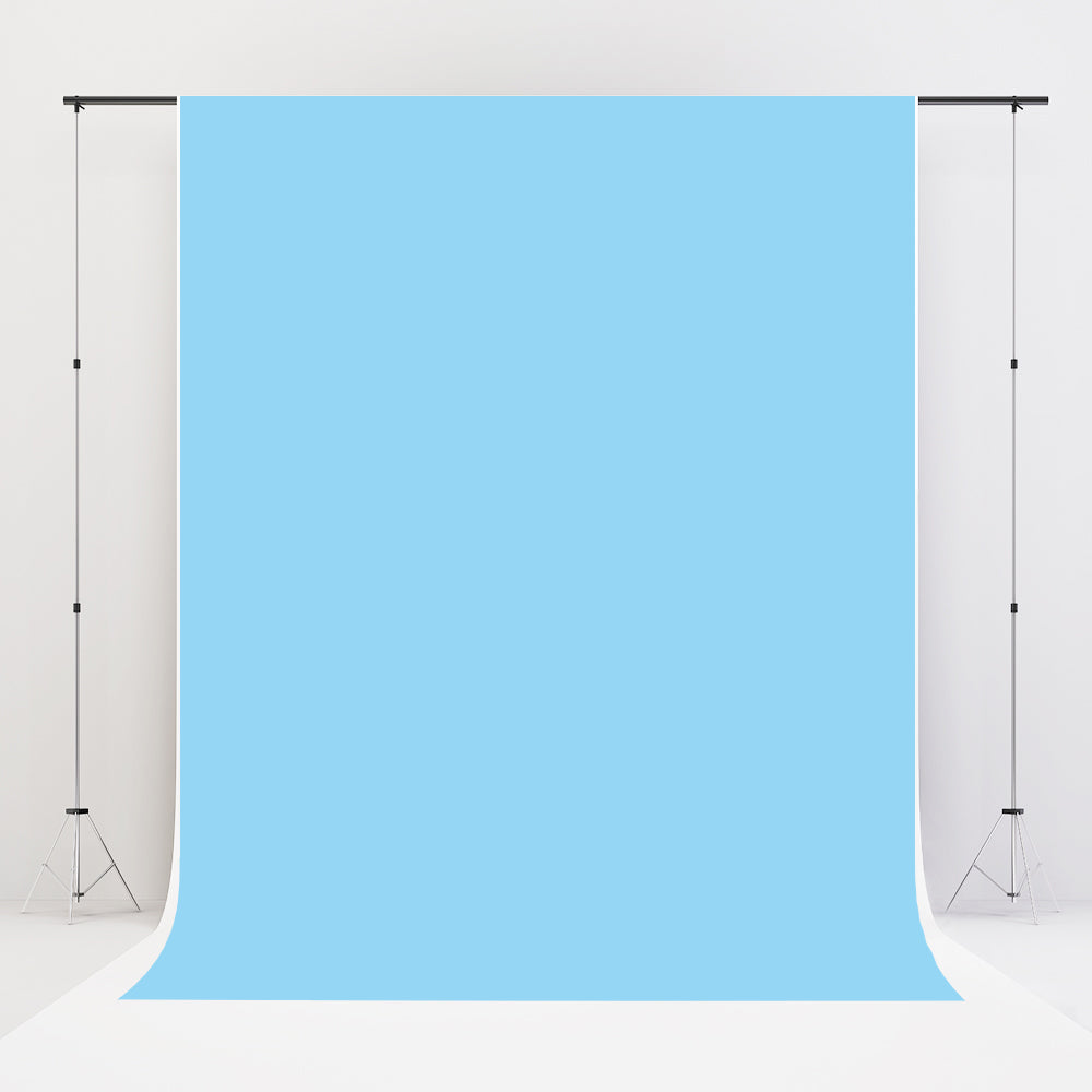 Kate Solid Blue Cloth Photography Backdrop Portrait Backdrop for Girls -UK