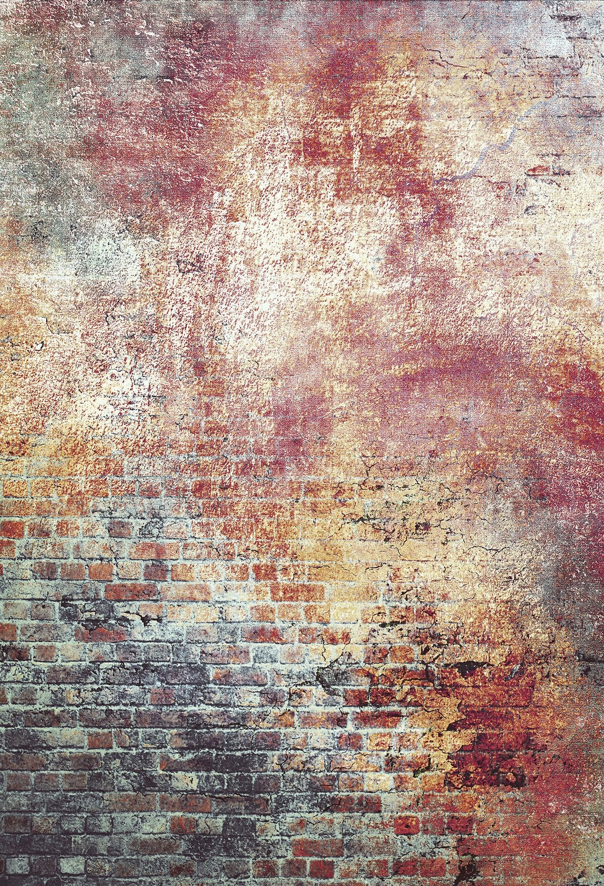 Kate Retro Brick Wall photography backdrop for Photo Studio - Kate backdrop UK