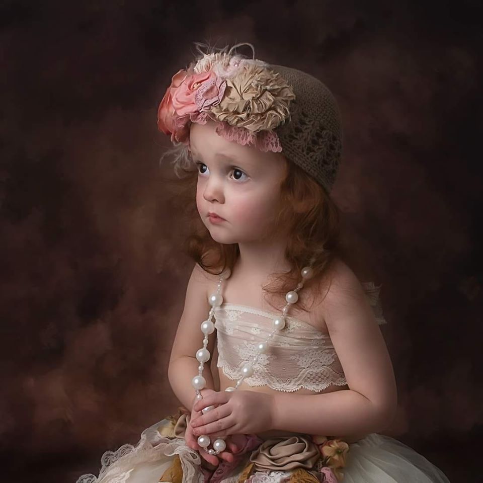 Kate Brown Oil Painting Background Abstract Texture Backdrops For Portrait Photography -UK