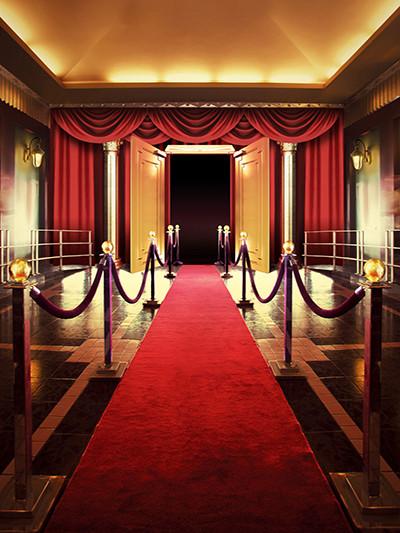 Katebackdrop：Kate Red Carpet Indoor Wedding/Event Custom Backdrop