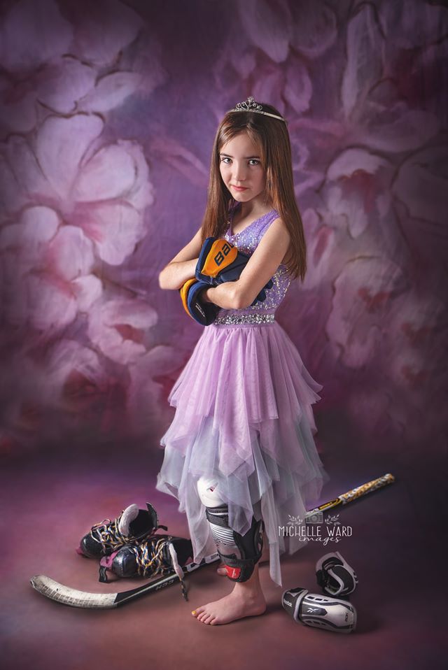 Kate Fine Art Purple Painting Flowers Backdrop for Photography -UK