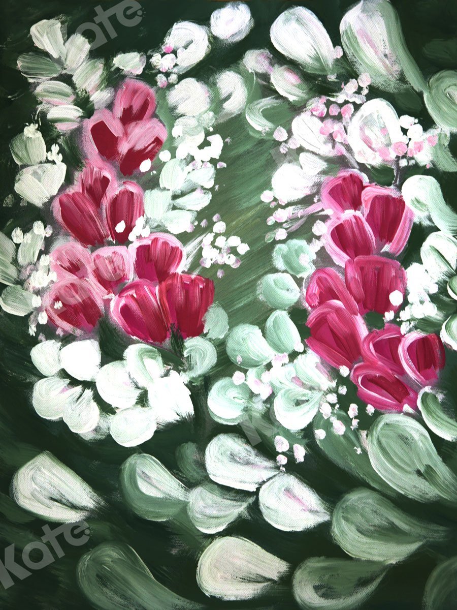 Kate Fine Art Flowers in Clusters Backdrop for Photography -UK