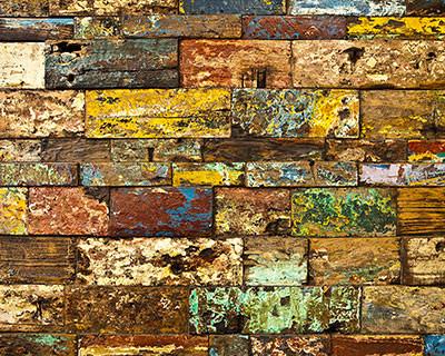 Katebackdrop£ºKate Retro Style Colorful Brick Wall Photography Backdrops