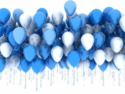 Kate Blue Balloon Photo Backdrops For Children Birthday Party Holiday - Kate backdrops UK