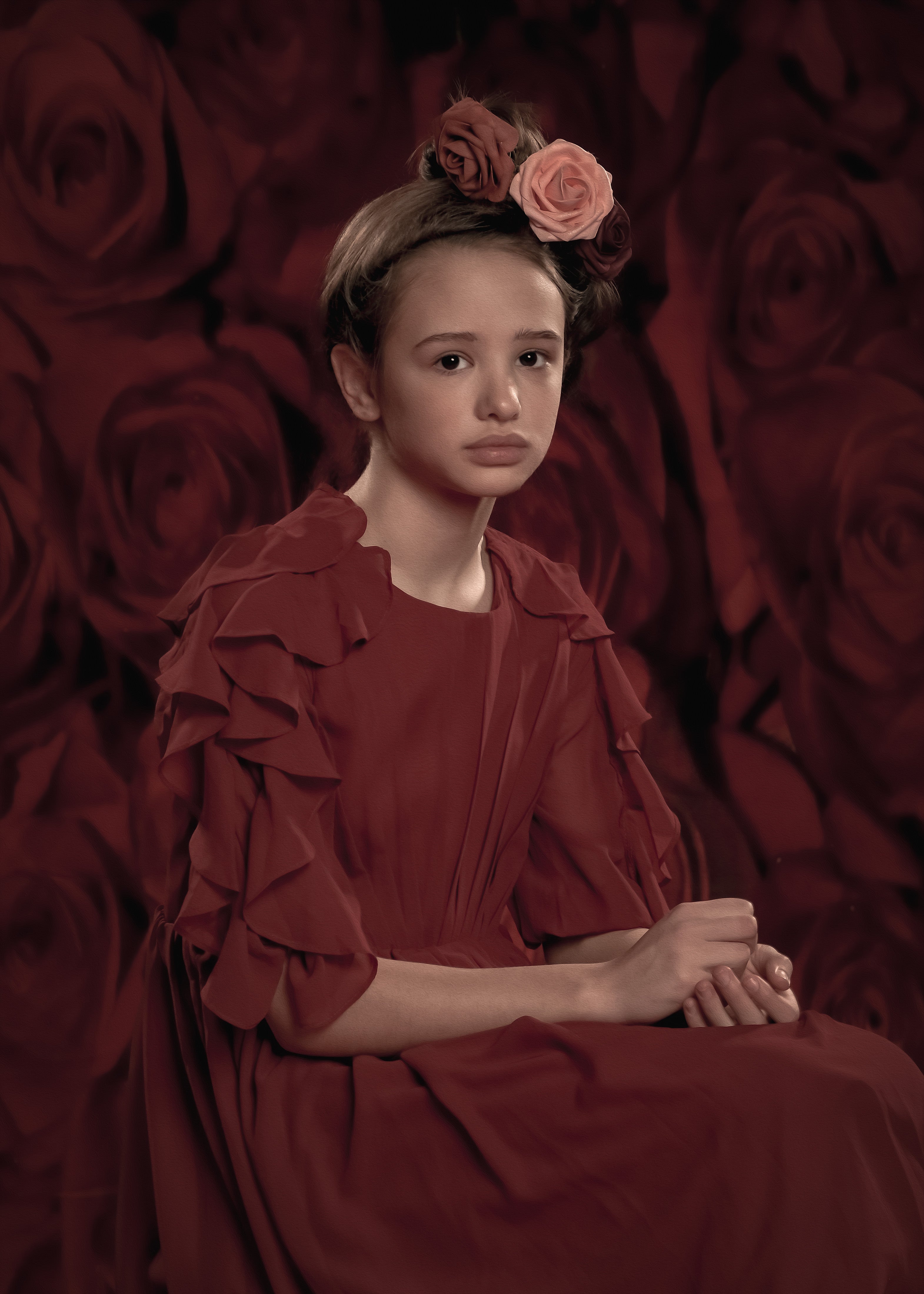 Kate Red Roses Flower Photography Wedding Backgrounds