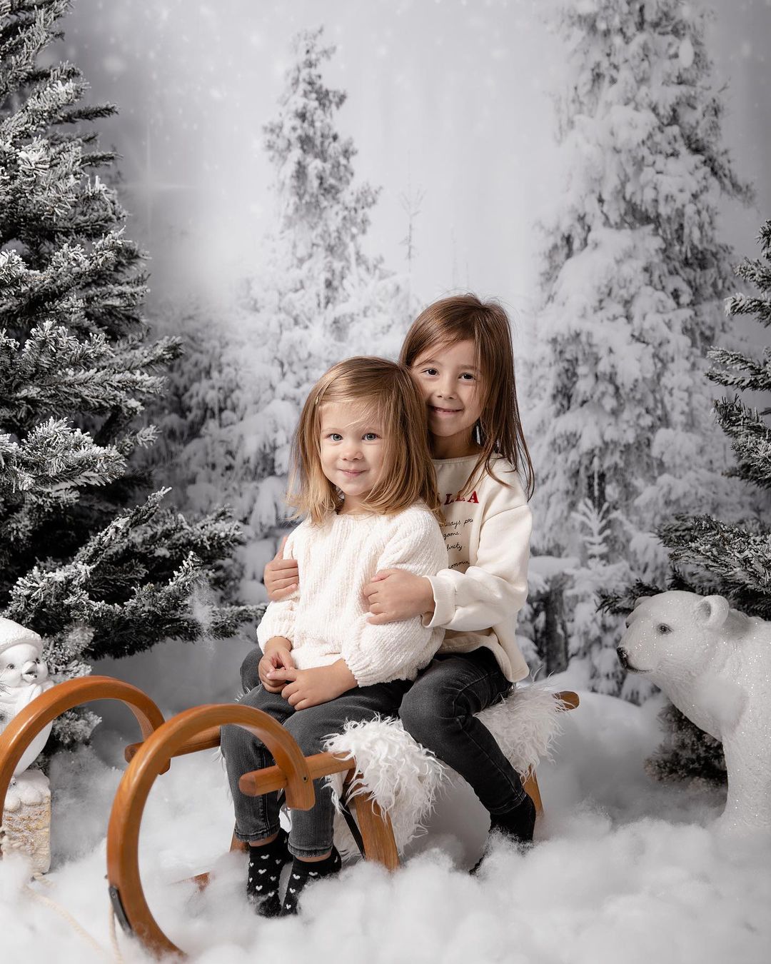 Kate Winter Snow Forest Backdrops For Photography