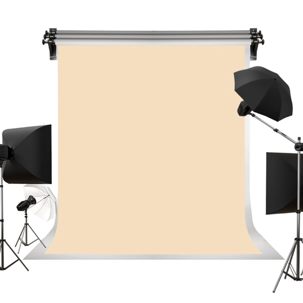 Kate Solid Cream Cloth Backdrop Portrait Photography for Studio(HGCSB)