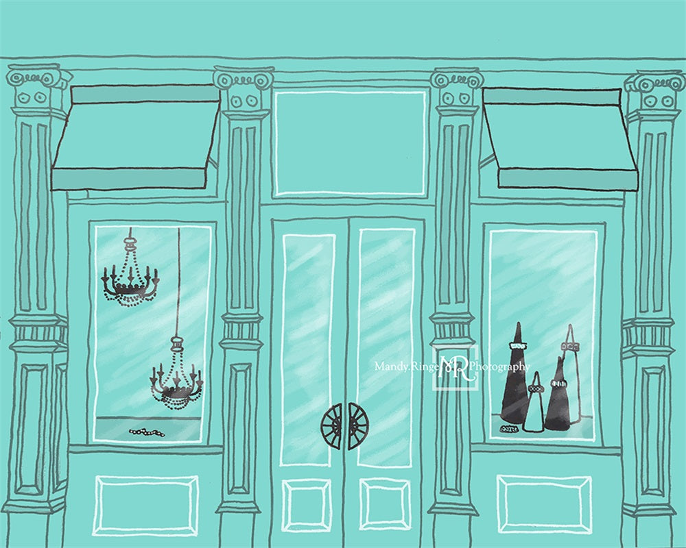 Kate Shopping Spree Storefront Backdrop Designed by Mandy Ringe Photography -UK