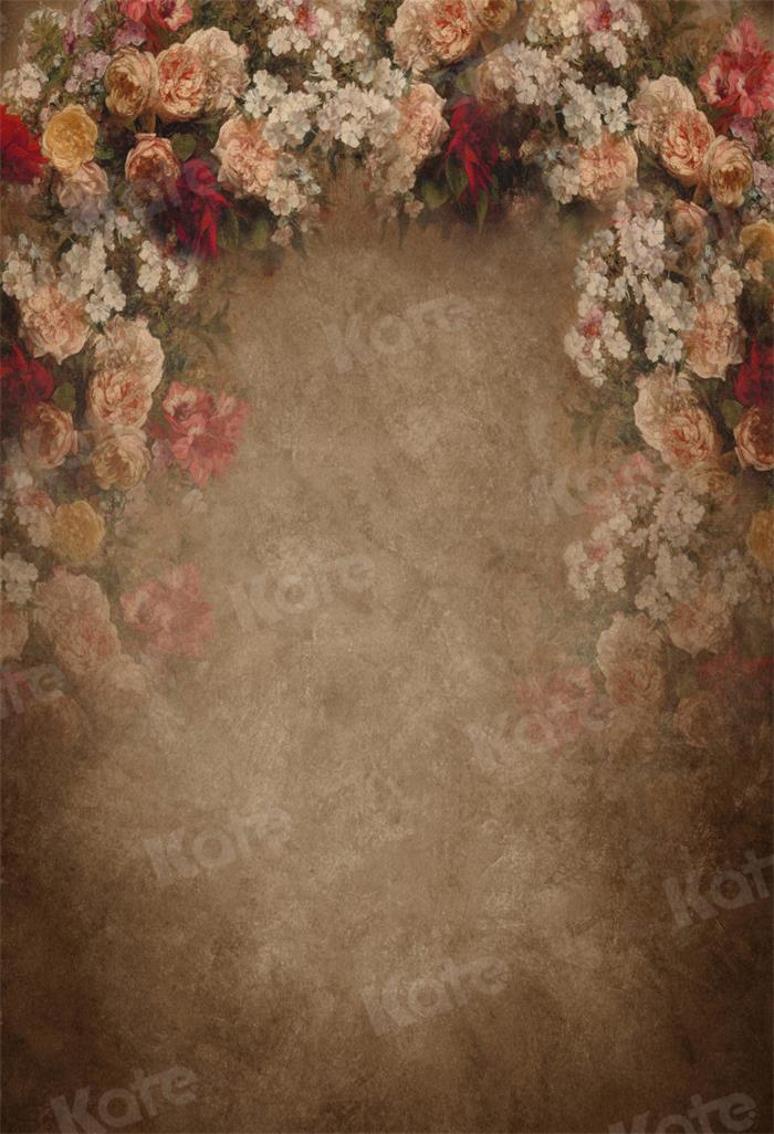Kate Brown Abstract Fine Art Flower Backdrop for Photography
