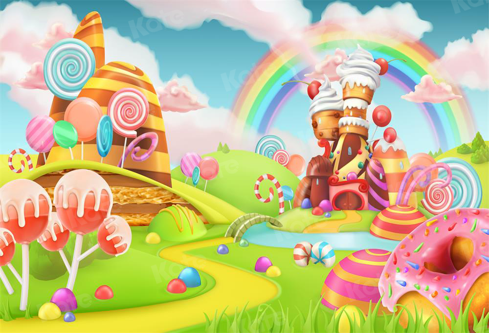 Kate Candy Animation World Backdrop for Children Photography -UK