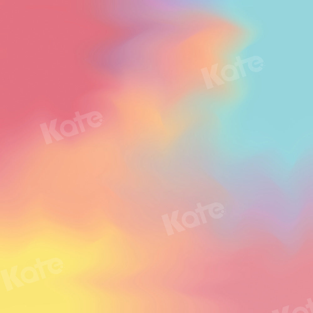 Kate Rainbow Color Abstract Fine Art Backdrop for photography