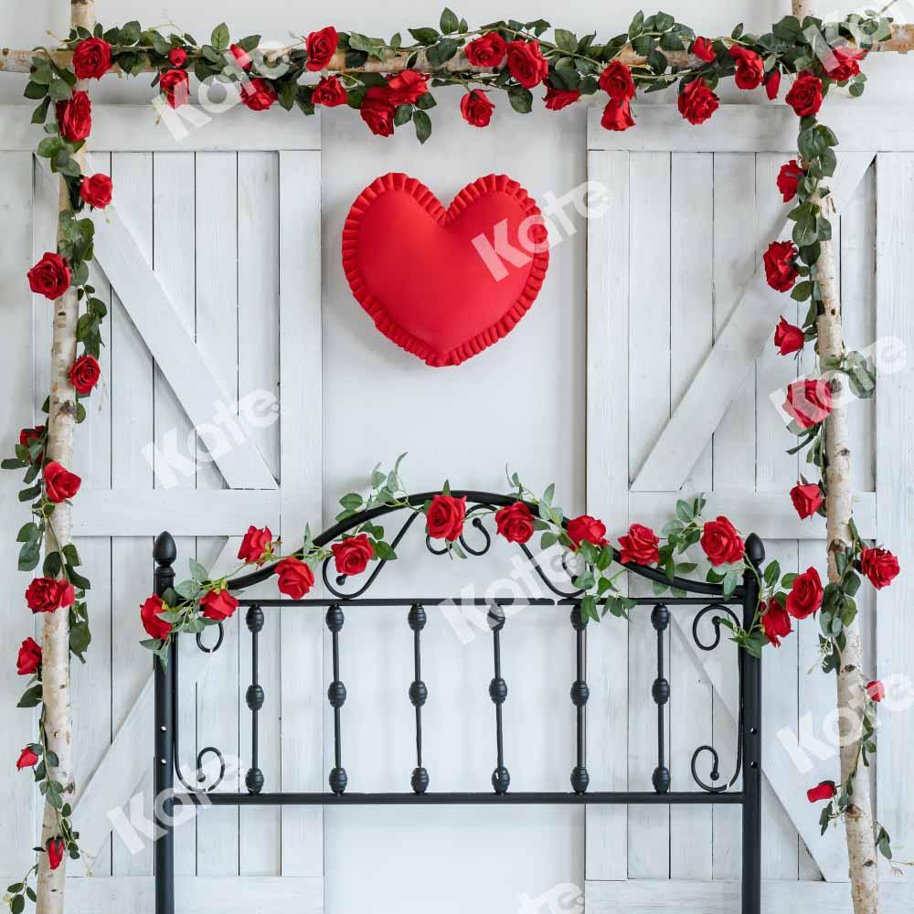Kate Valentine's Day Backdrop Headboard Rose Designed by Emetselch -UK