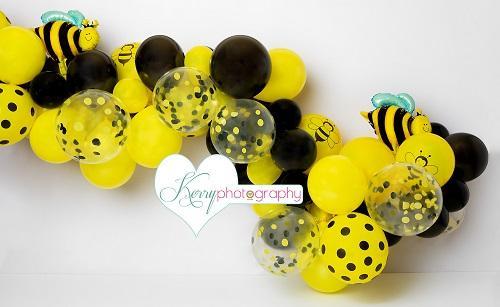 Kate Bee Balloons Backdrop for Photography Designed by Kerry Anderson -UK
