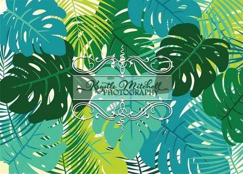 Kate Jungle Rainforest Leaves Backdrop Designed By Krystle Mitchell Photography