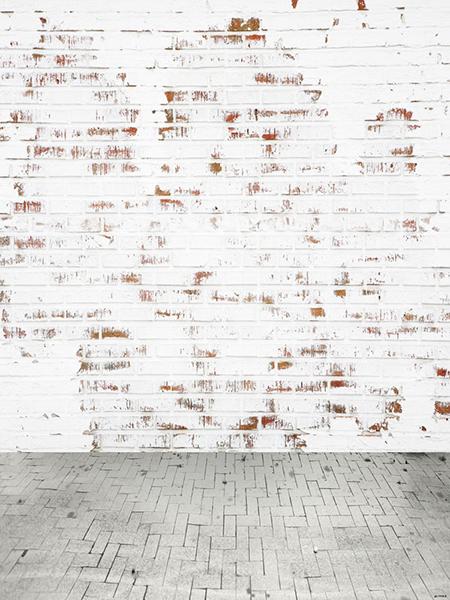 Kate White Brick Backdrop Cloth Wall for photography
