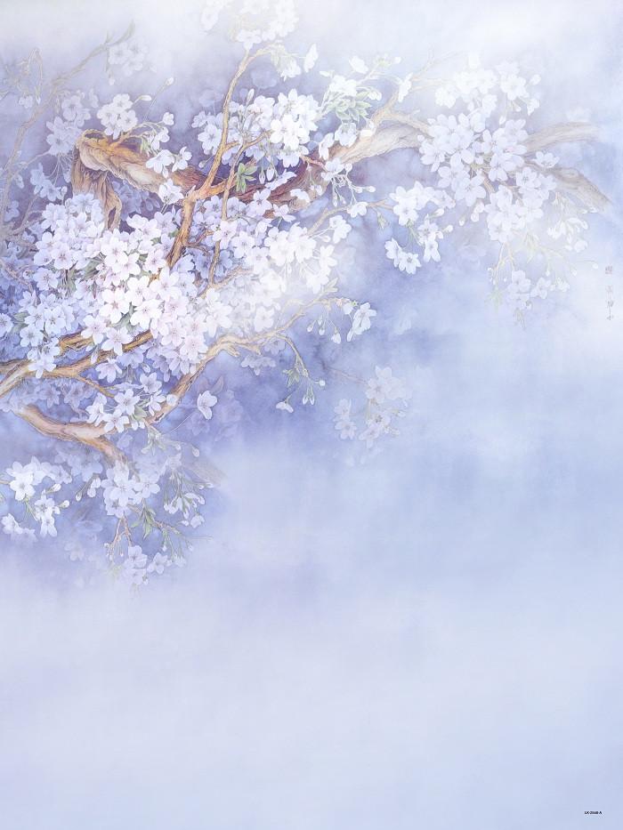 Katebackdrop：Kate Purple Abstract Backdrop Flower Photography Background