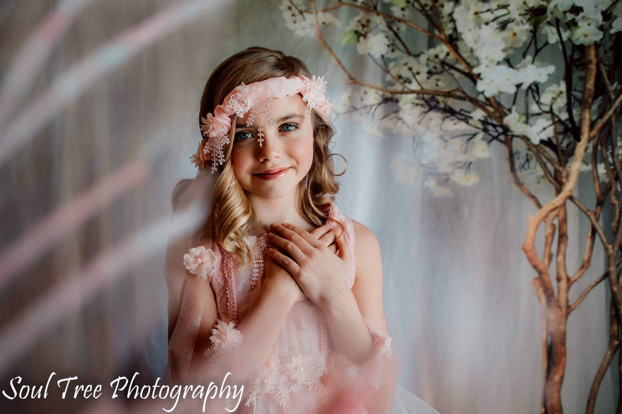 Kate Sunlight Through Window Spring Backdrop for Wedding Photography