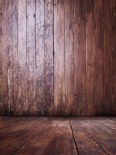 Katebackdrop£ºKate Vintage Reddish Brown Wood And Floor Backdrop Photography