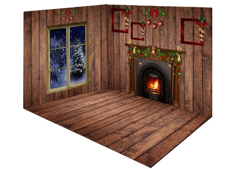 Kate Christmas Dark wood room set