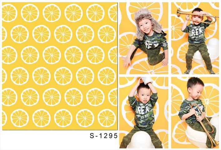 Katebackdrop£ºKate Yellow Lemon Backdrop Printed Pattern For Photography Studio