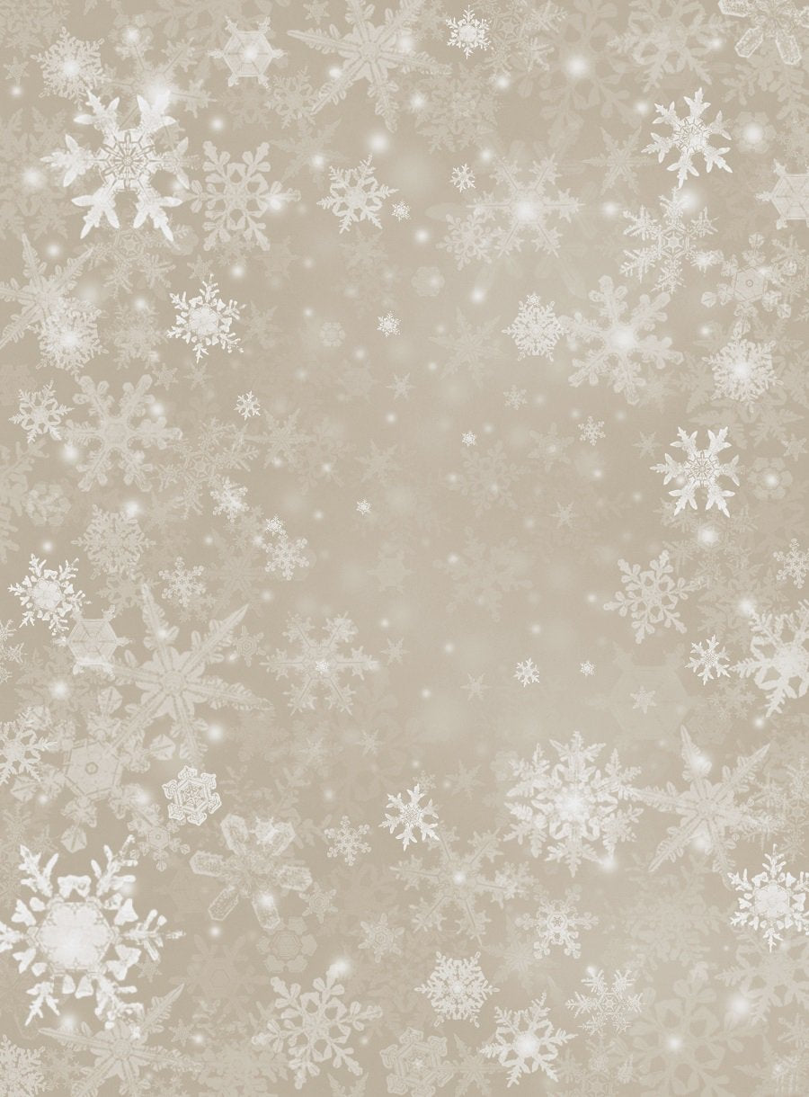 Kate Sliver Glitter Snowflake Snow Winter Christmas Backdrop for Photography - Kate backdrop UK