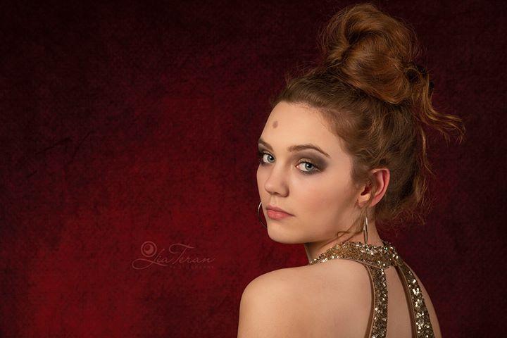 Kate Dark Red Wine Color Abstract Weave Pattern Texture Backdrop Designed by JFCC -UK