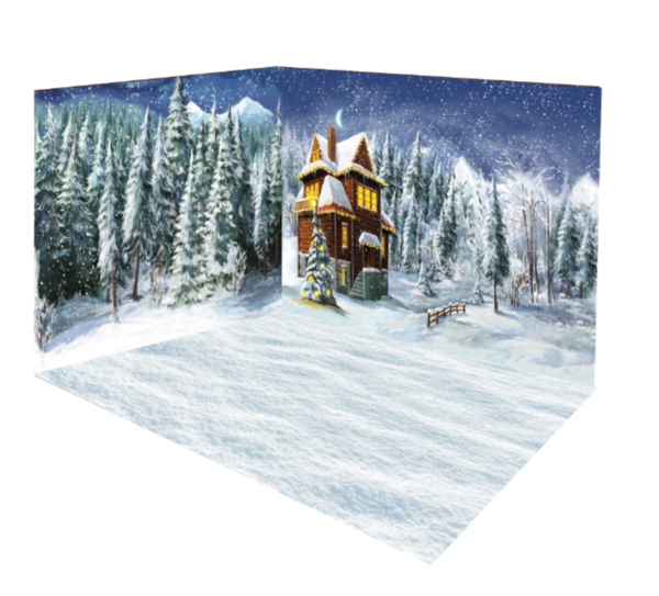 Kate Christmas farm Winter Forest Tree room set