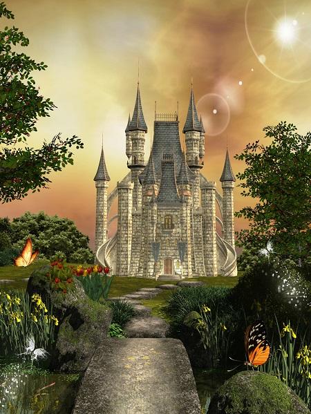 Katebackdrop£ºKate Disney fairy tale Backdrop photography