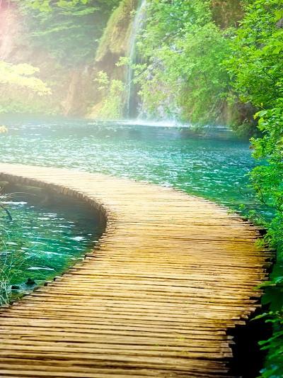 Kate Bridge Lake Waterfall Backdrops for Photography - Kate backdrops UK