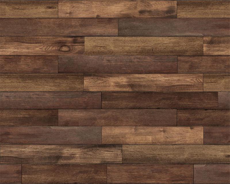 Kate Dark Vintage Wood Rubber Floor Mat -UK