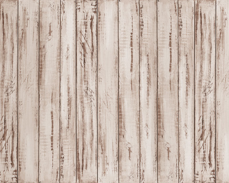 Kate Old Retro Wood Rubber Floor Mat -UK