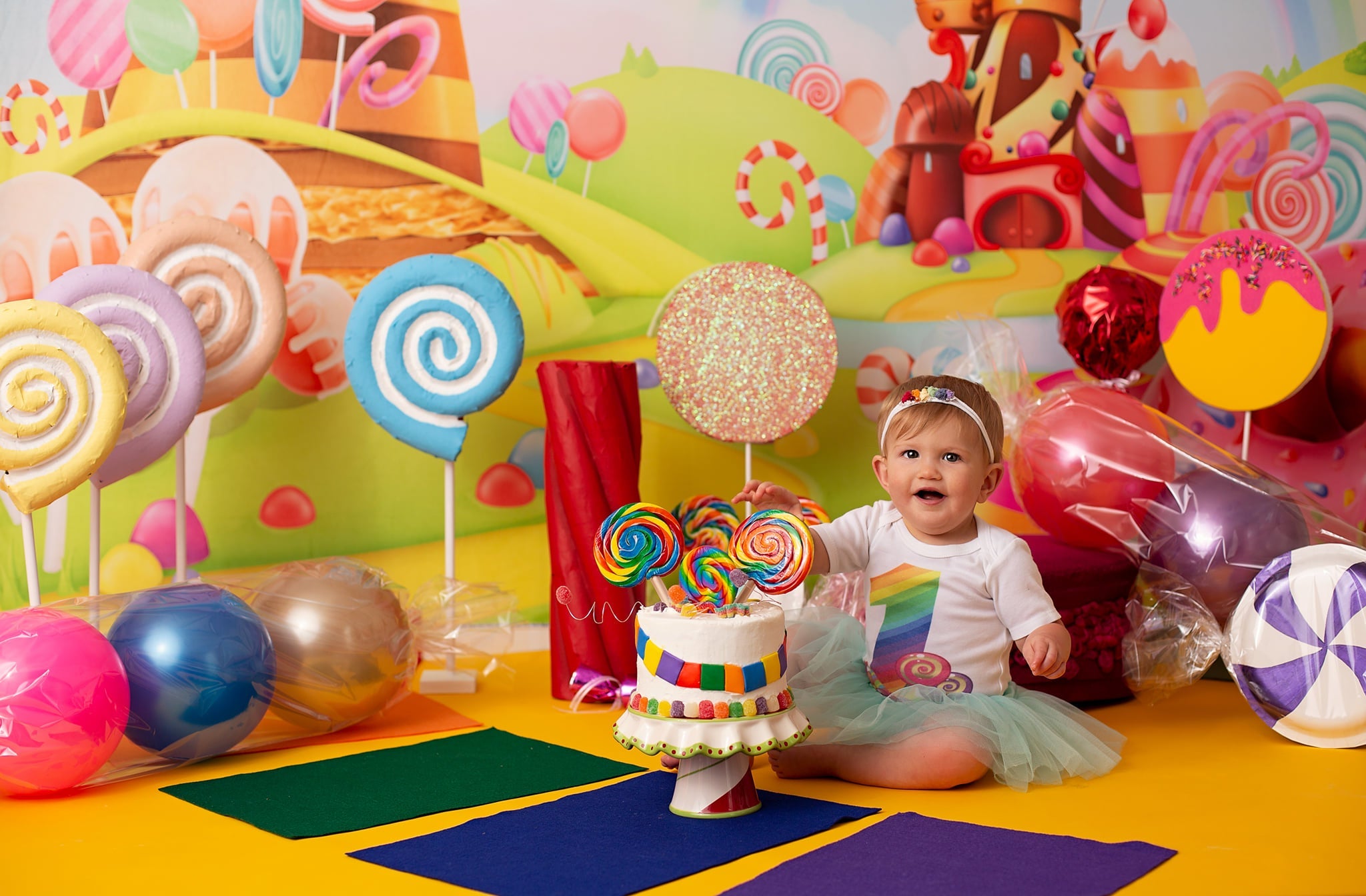 Kate Candy Animation World Backdrop for Children Photography
