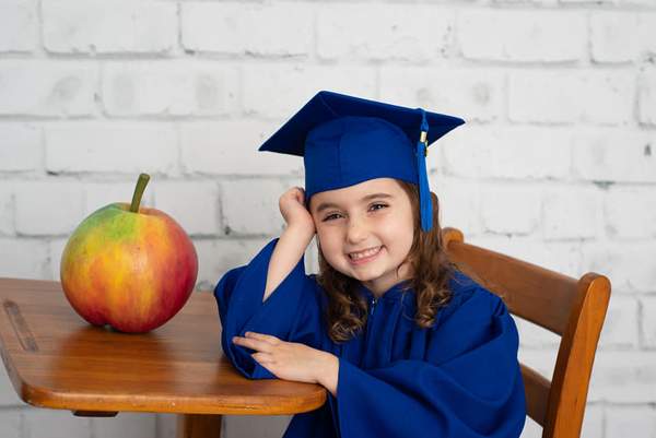 Kate Gray White Brick Wall Graduation Backdrop Studio -UK