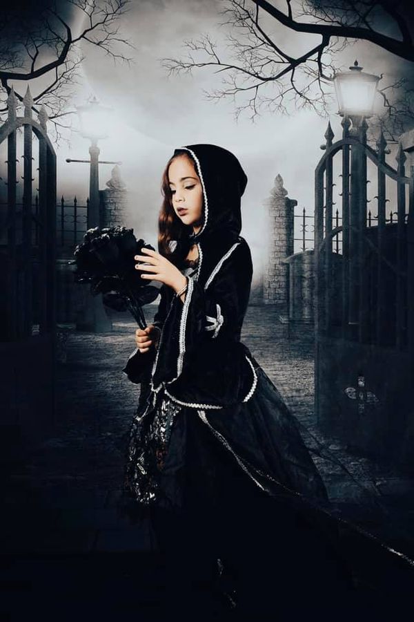 Kate Halloween Dark Backdrop for photography Haunted house - Kate backdrop UK
