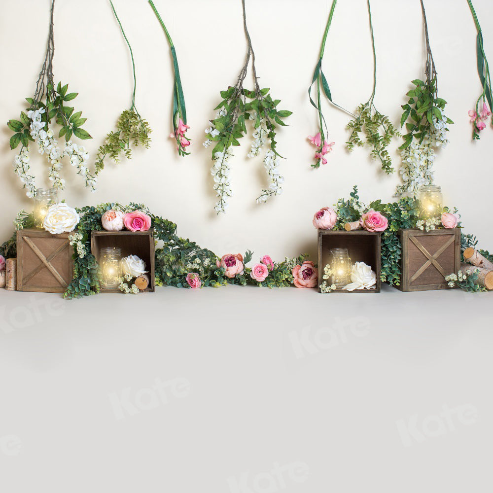 Kate Spring Flower Decoration Backdrop Designed by Megan Leigh Photography