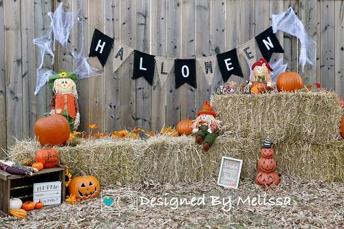 Kate Halloween Day Backdrop Designed by Melissa King