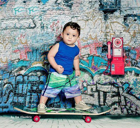 Kate Broken Walls Children Street Graffiti Photography Backgrounds - Kate backdrops UK
